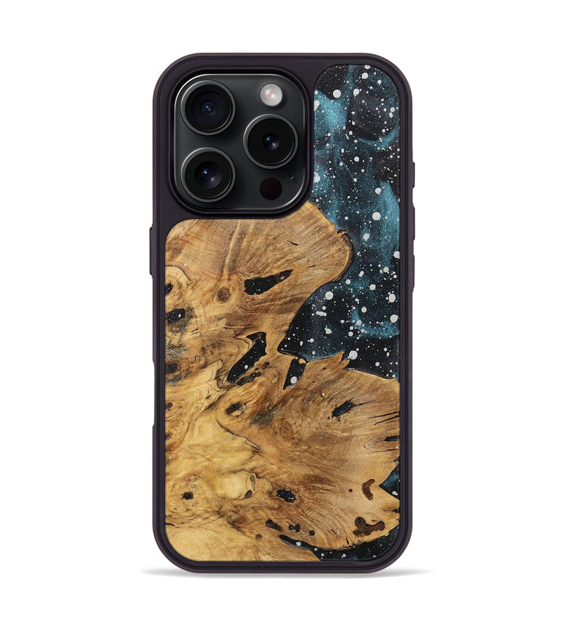 iPhone 16 Pro Wood Phone Case - Trescha (Cosmos, 727787)