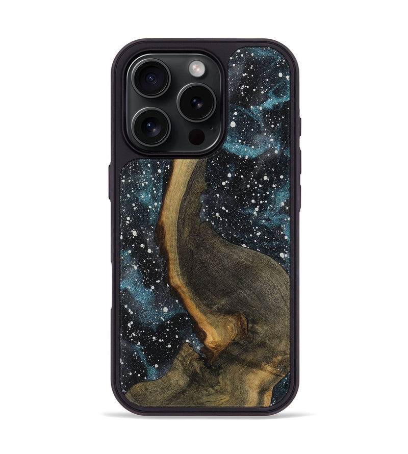 iPhone 16 Pro Wood Phone Case - Ekaterina (Cosmos, 727804)