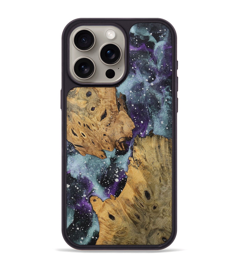 iPhone 15 Pro Max Wood Phone Case - Usara (Cosmos, 727818)
