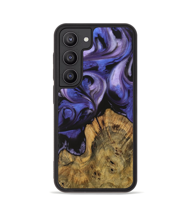 Galaxy S23 Wood Phone Case - Arvel (Purple, 727916)