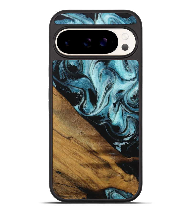 Pixel 9 Pro XL Wood Phone Case - Marjet (Blue, 727936)