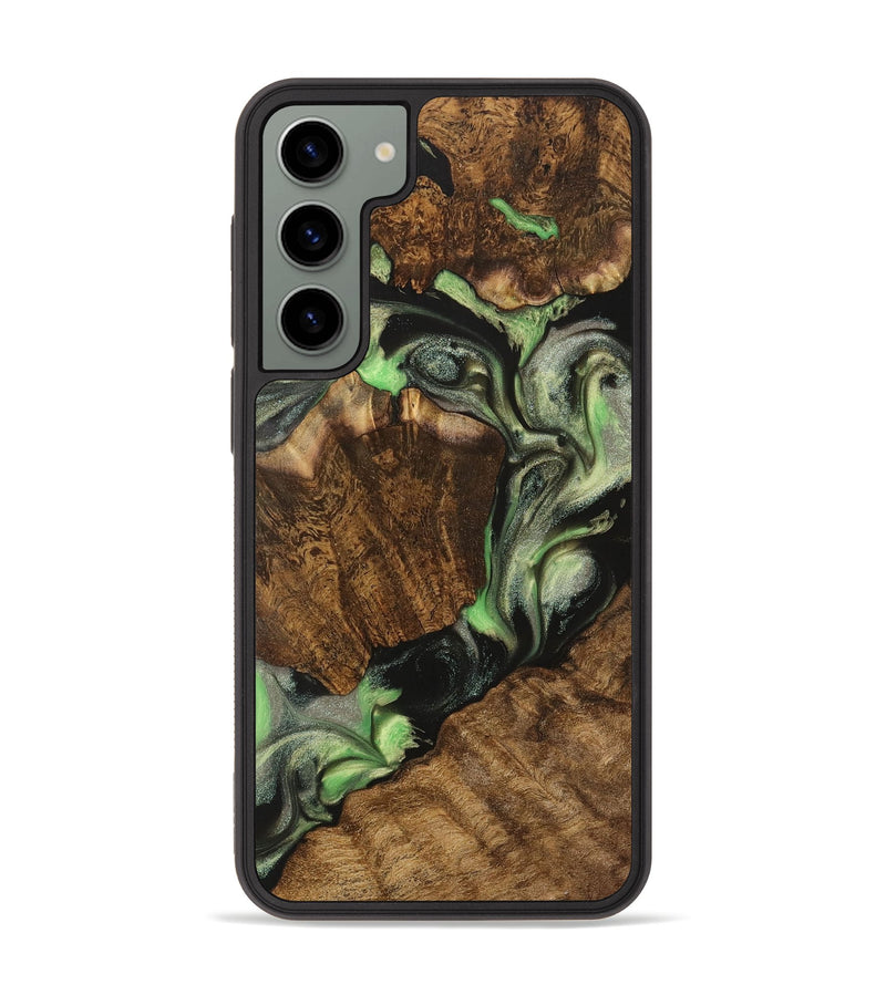 Galaxy S23 Plus Wood Phone Case - Jennee (Green, 728017)