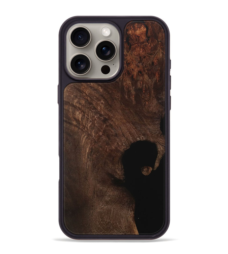 iPhone 16 Pro Max Wood Phone Case - Winnifred (Wood Burl, 728238)