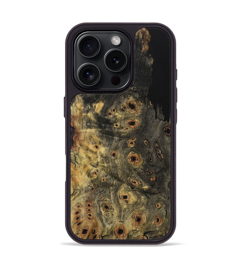 iPhone 16 Pro Wood Phone Case - Steen (Wood Burl, 728256)