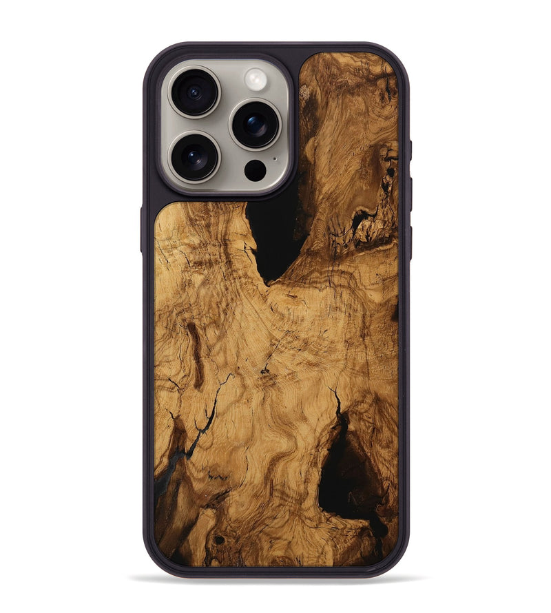 iPhone 15 Pro Max Wood Phone Case - Dorreen (Wood Burl, 728269)