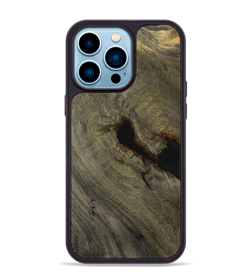 iPhone 14 Pro Max Wood Phone Case - Darold (Wood Burl, 728310)