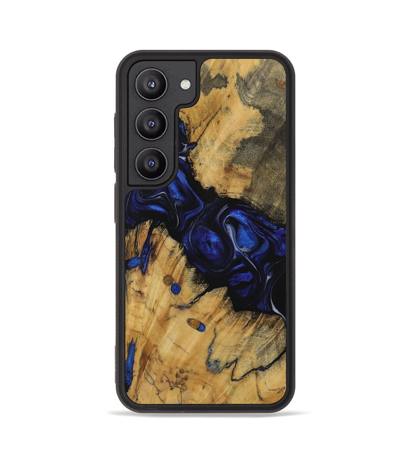 Galaxy S23 Wood Phone Case - Karam (Blue, 728341)