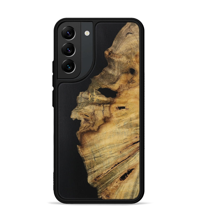 Galaxy S22 Plus Wood Phone Case - Ethen (Pure Black, 728382)