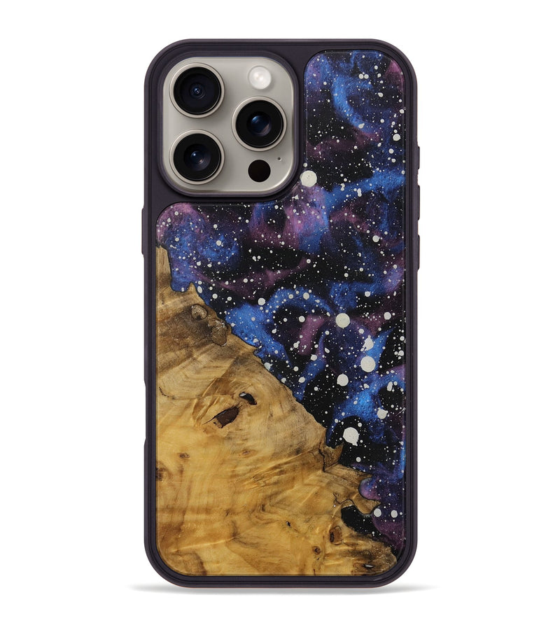 iPhone 16 Pro Max Wood Phone Case - Audivox (Cosmos, 728480)