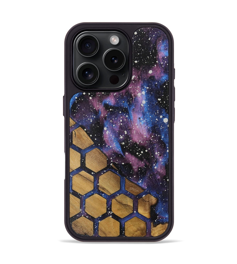 iPhone 16 Pro Wood Phone Case - Keesha (Cosmos, 728481)