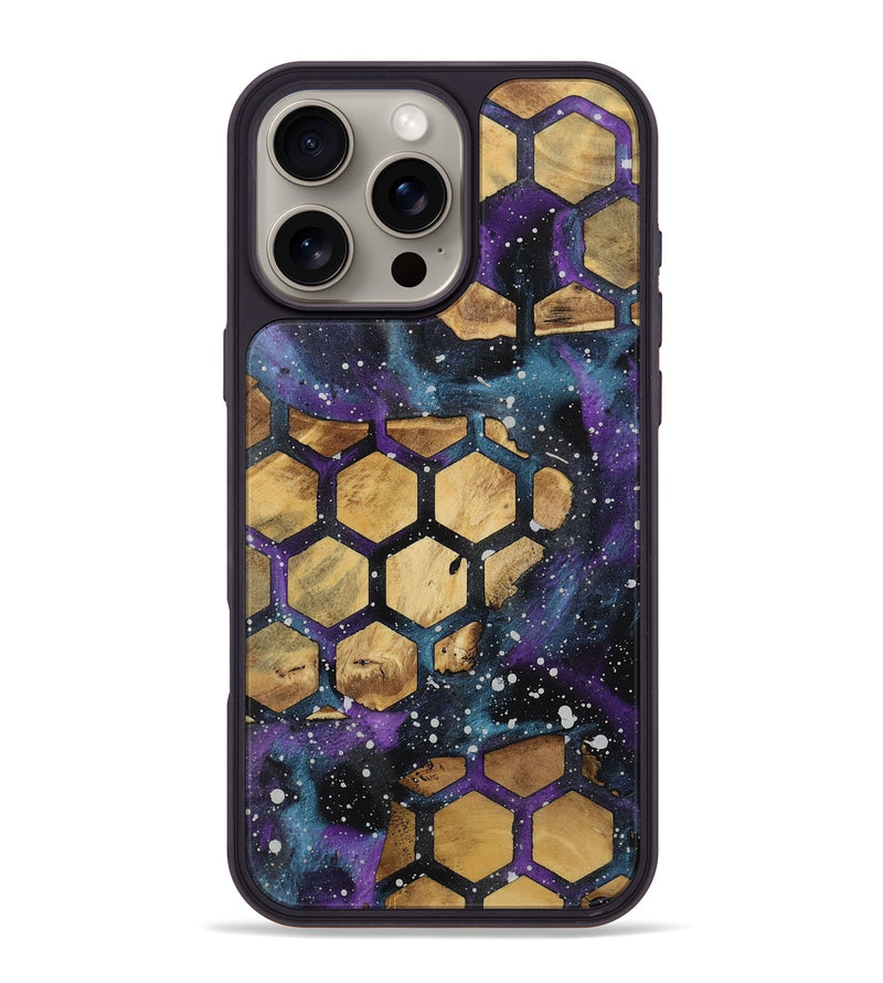 iPhone 16 Pro Max Wood Phone Case - Grecia (Cosmos, 728501)