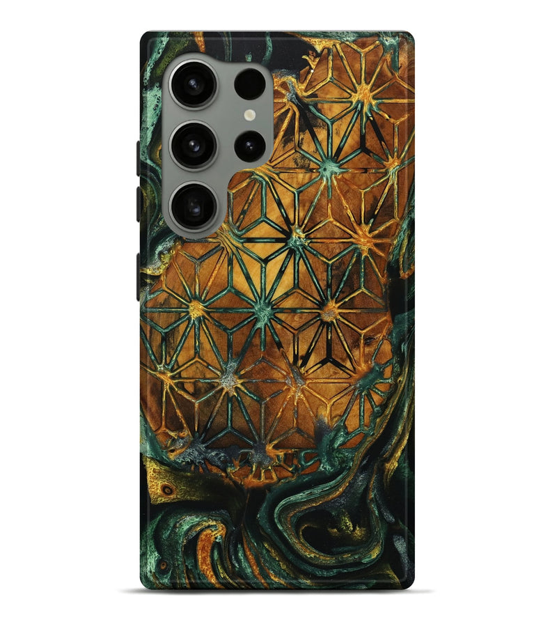 Galaxy S24 Ultra Wood Live Edge Phone Case - Koji (Pattern, 728542)