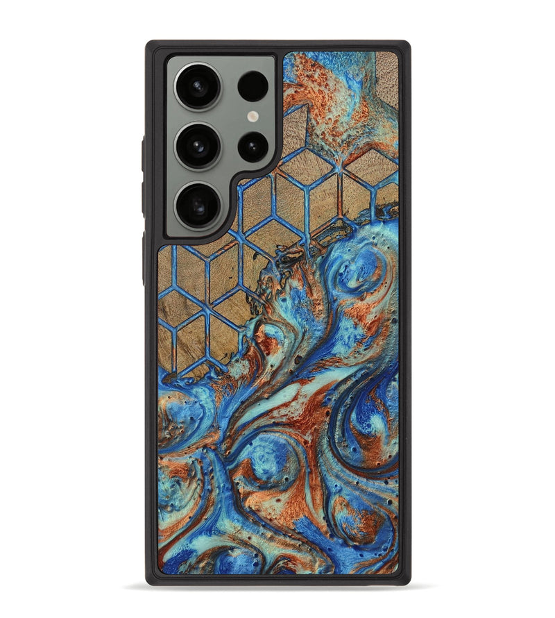 Galaxy S23 Ultra Wood Phone Case - Tarus (Pattern, 728615)
