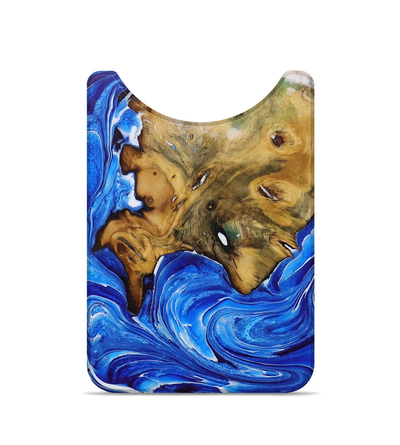 Live Edge Wood Wallet - Beckham (Blue, 728781)