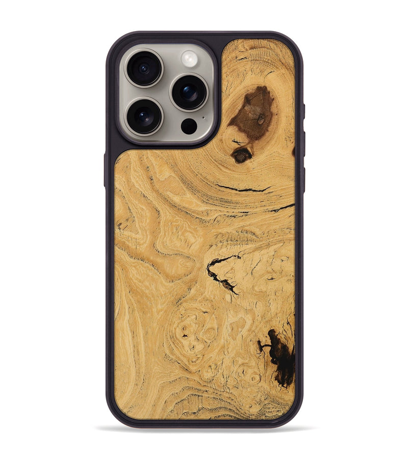 iPhone 15 Pro Max Wood Phone Case - Hayward (Wood Burl, 728809)