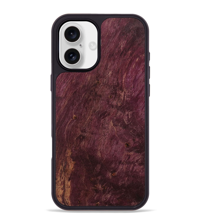 iPhone 16 Plus Wood Phone Case - Dnadoc (Wood Burl, 728810)