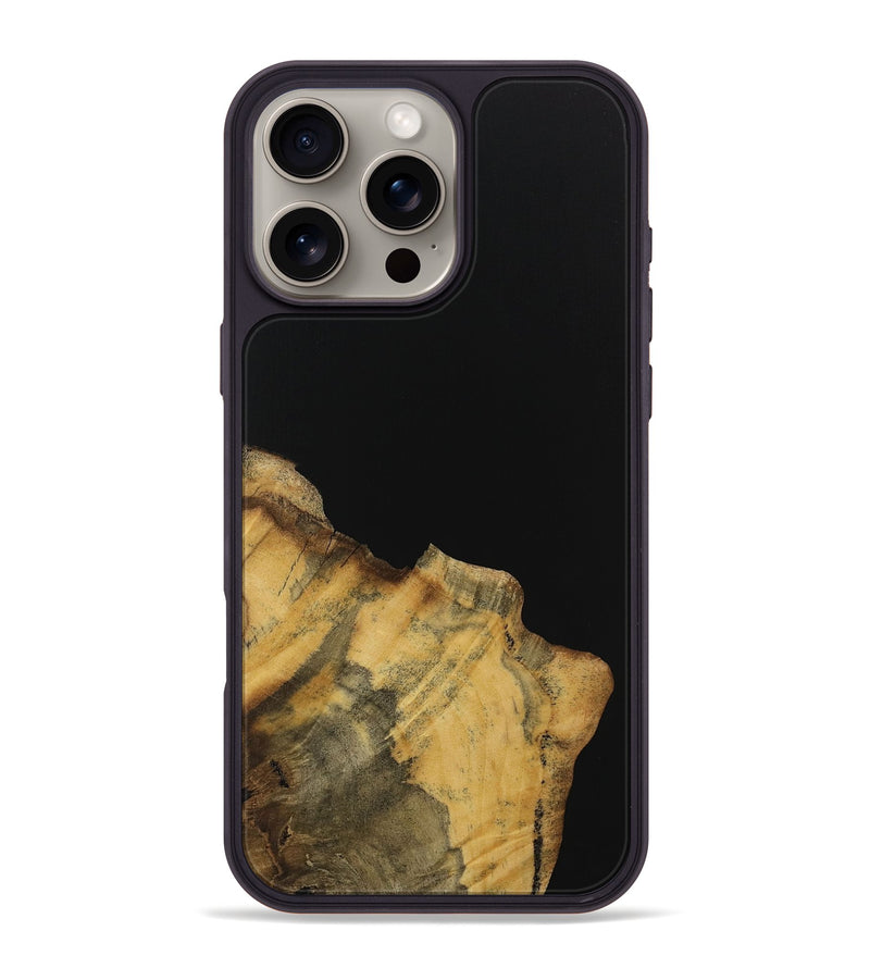 iPhone 16 Pro Max Wood Phone Case - Jobye (Pure Black, 728832)