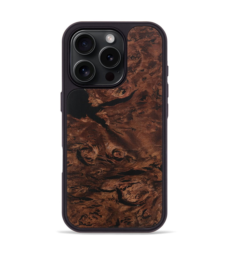 iPhone 16 Pro Wood Phone Case - Frida (Wood Burl, 728864)