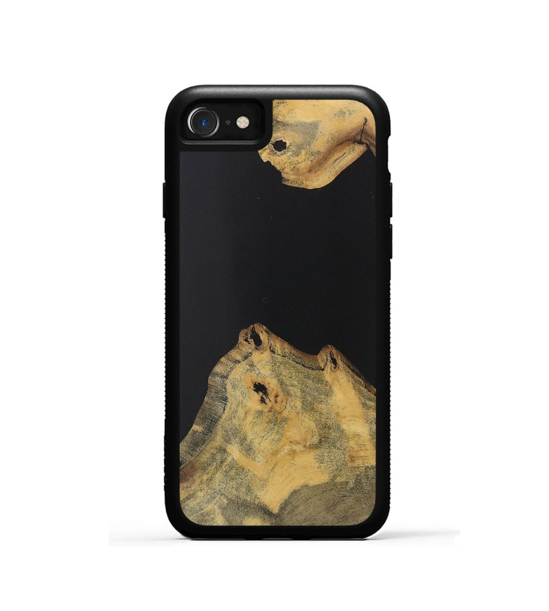 iPhone SE Wood Phone Case - Larue (Pure Black, 728868)