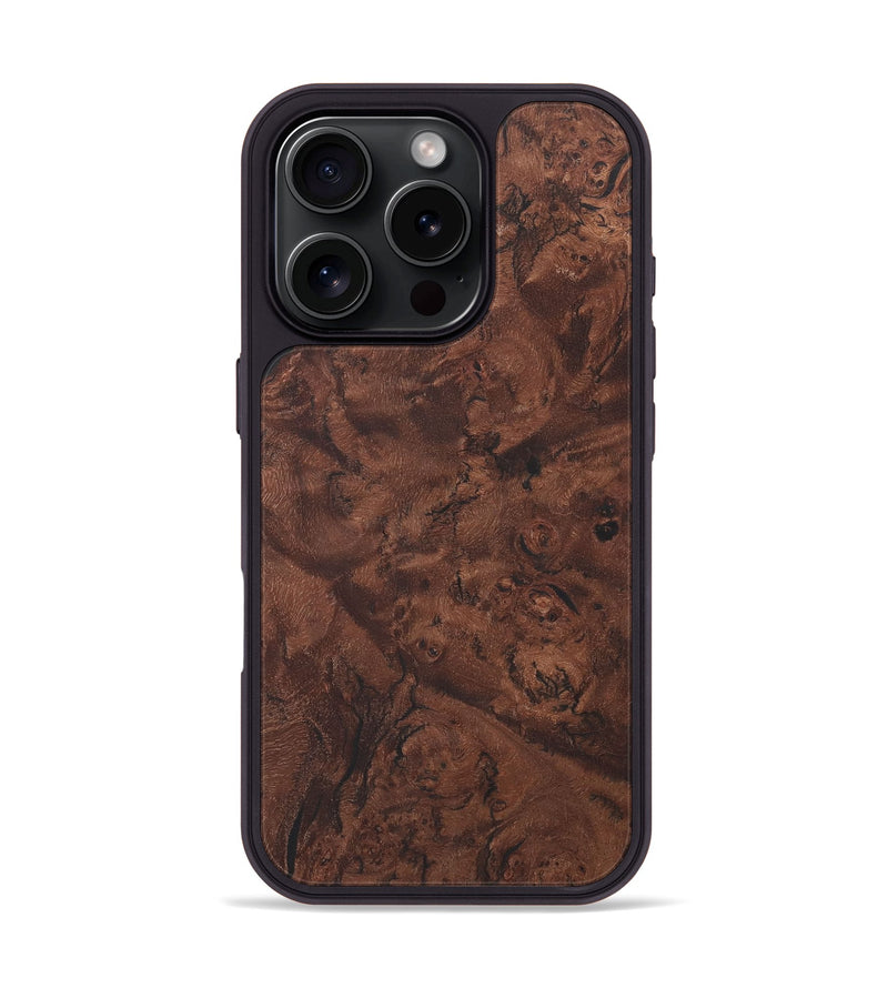 iPhone 16 Pro Wood Phone Case - Berrie (Wood Burl, 728874)