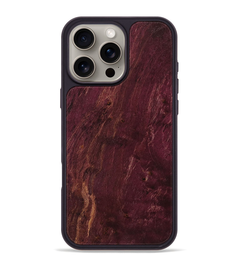 iPhone 16 Pro Max Wood Phone Case - Dayna (Wood Burl, 728901)