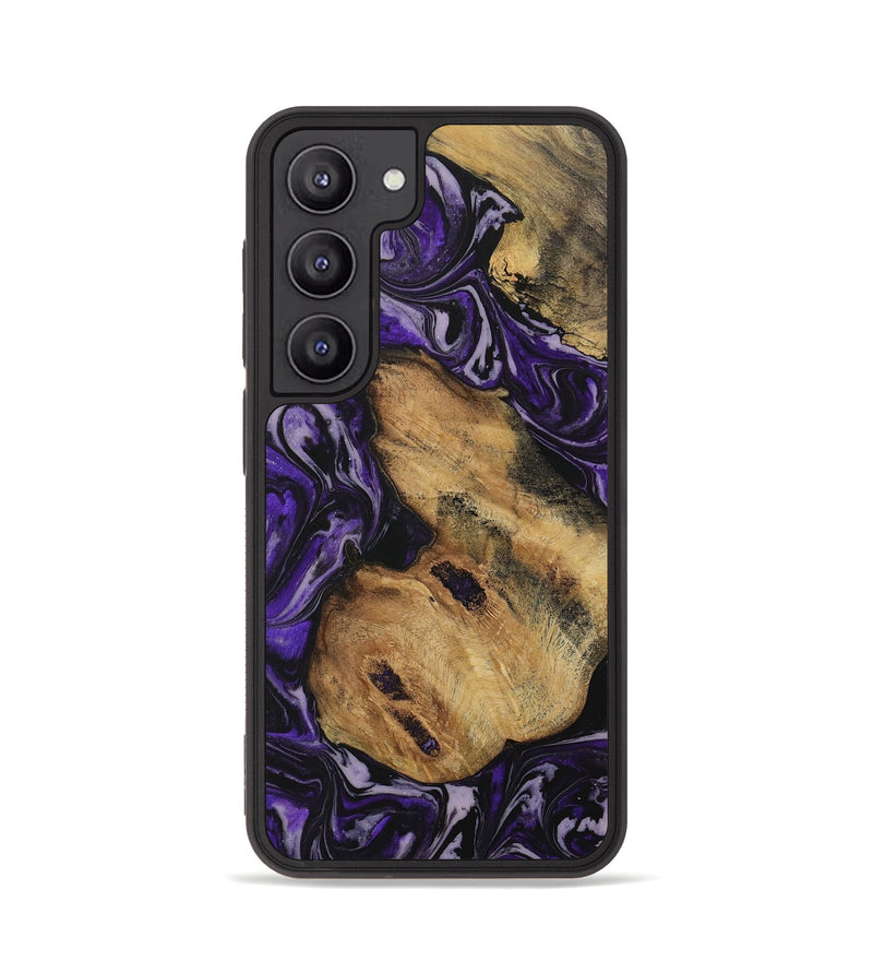 Galaxy S23 Wood Phone Case - Chabane (Purple, 729050)