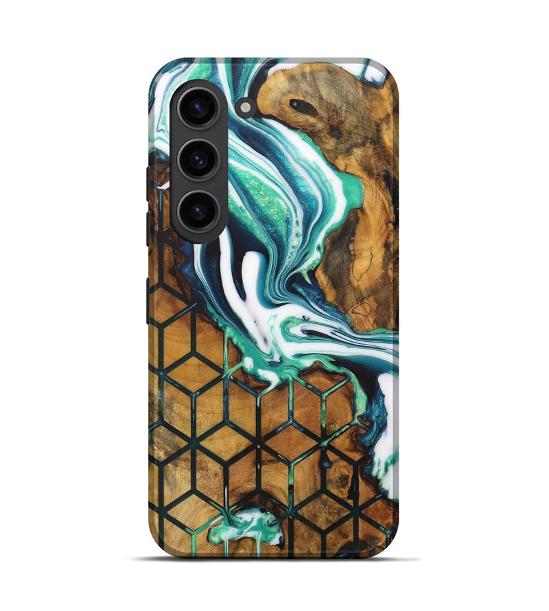 Galaxy S23 Wood Live Edge Phone Case - Norwood (Pattern, 729140)