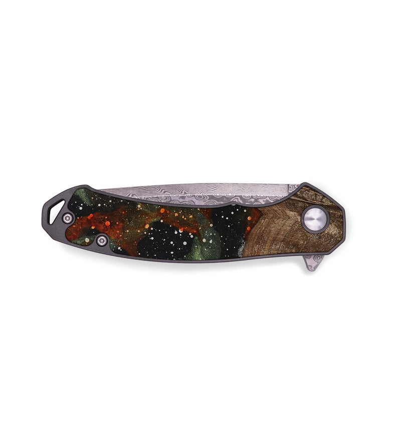 EDC Wood Pocket Knife - Elora (Cosmos, 729306)