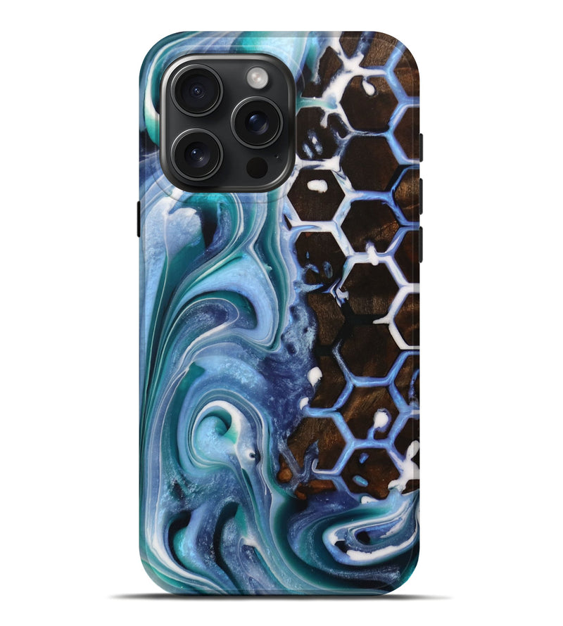 iPhone 16 Pro Max Wood Live Edge Phone Case - Cathey (Pattern, 729355)