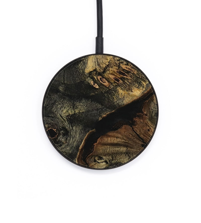 Circle Wood Wireless Charger - Dahlia (Wood Burl, 729405)