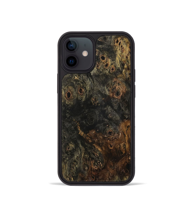 iPhone 12 mini Wood Phone Case - Destry (Wood Burl, 729424)