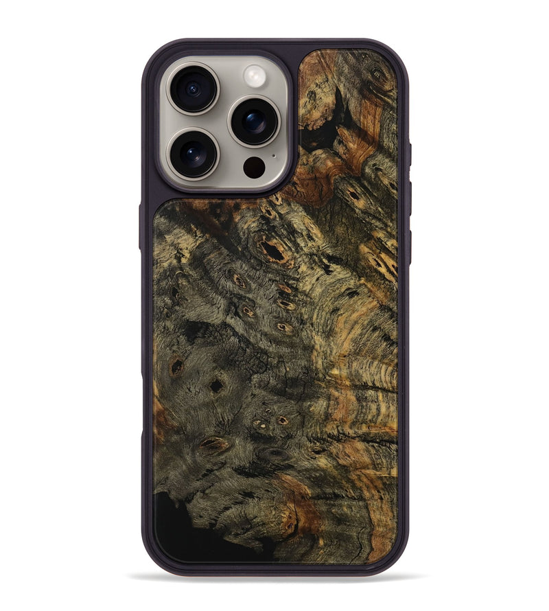 iPhone 16 Pro Max Wood Phone Case - Arturo (Wood Burl, 729425)