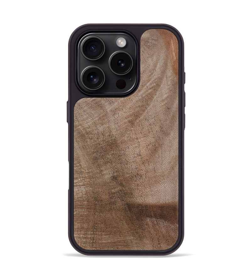 iPhone 16 Pro Wood Phone Case - Power (Wood Burl, 729434)