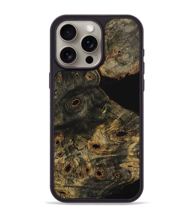 iPhone 15 Pro Max Wood Phone Case - Shannah (Wood Burl, 729443)