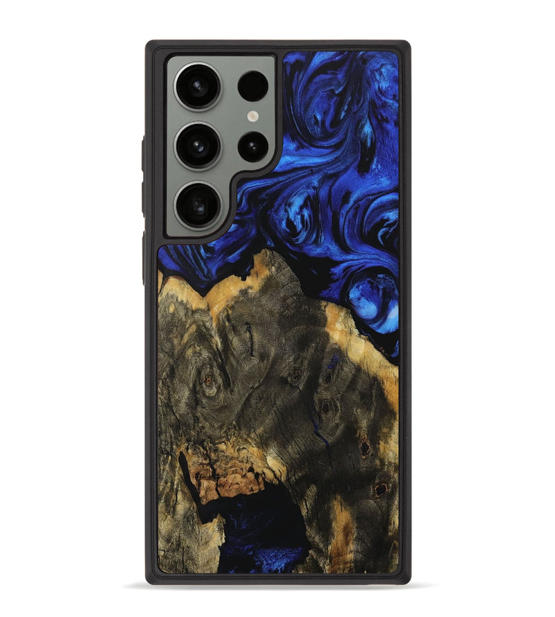 Galaxy S23 Ultra Wood Phone Case - Kissie (Blue, 729528)