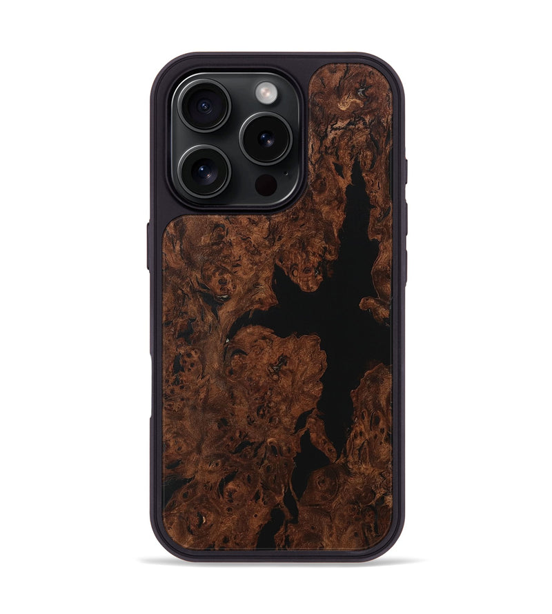 iPhone 16 Pro Wood Phone Case - Venkat (Wood Burl, 729542)