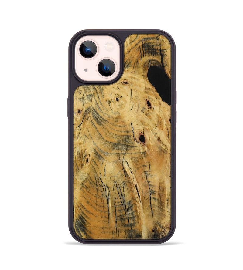 iPhone 14 Wood Phone Case - Gabbi (Wood Burl, 729549)