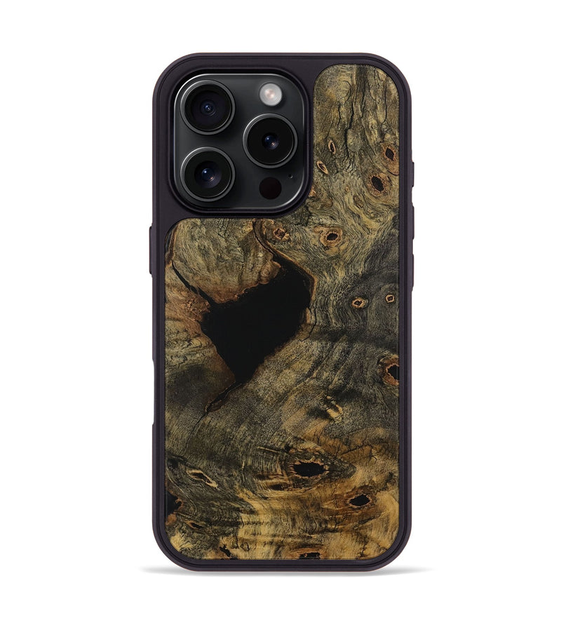 iPhone 16 Pro Wood Phone Case - Barron (Wood Burl, 729553)
