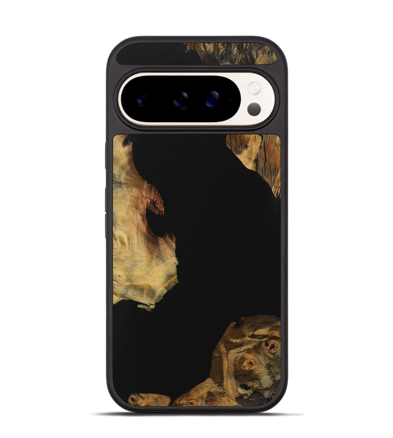 Pixel 9 Pro Wood Phone Case - Khalil (Pure Black, 729558)