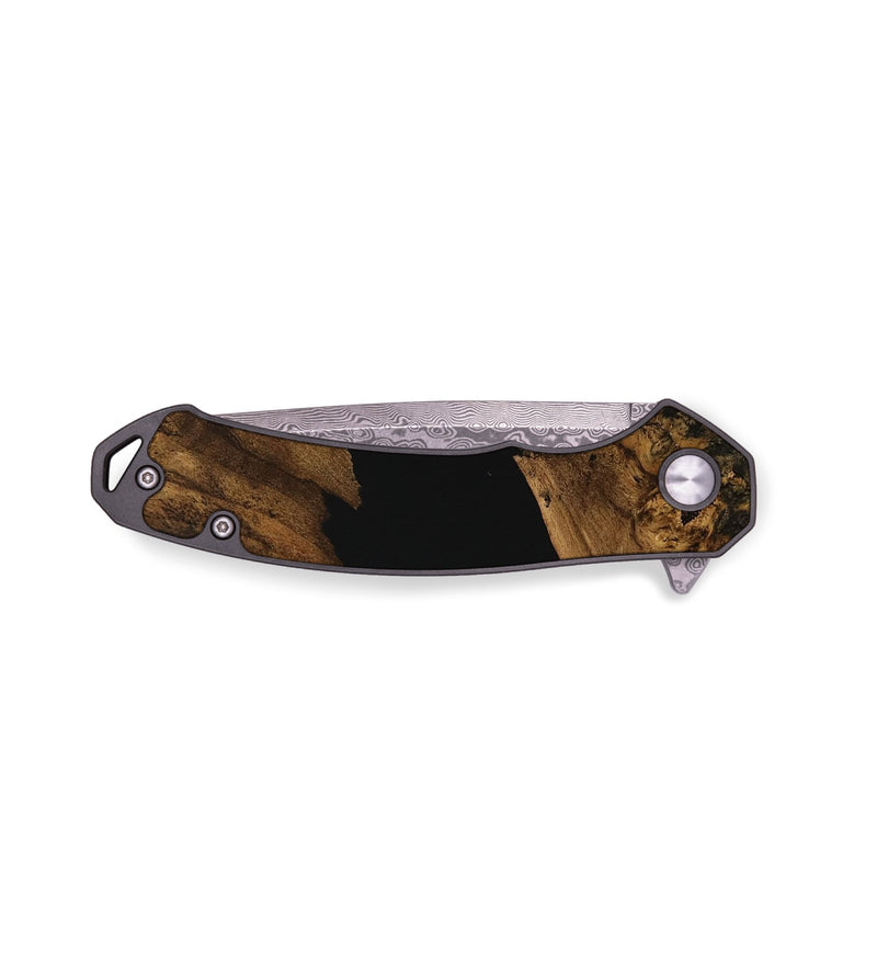 EDC Wood Pocket Knife - Lewis (Pure Black, 729559)