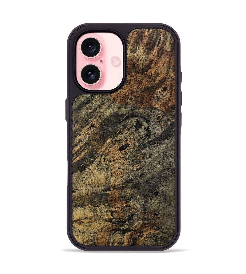 iPhone 16 Wood Phone Case - Gurmeet (Wood Burl, 729570)