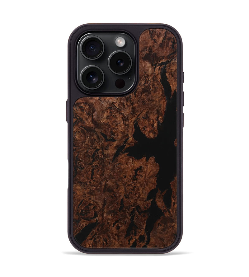 iPhone 16 Pro Wood Phone Case - Yuliana (Wood Burl, 729573)
