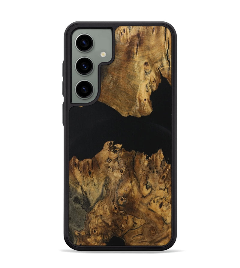 Galaxy S24 Plus Wood Phone Case - Minor (Pure Black, 729579)