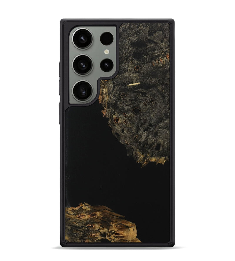 Galaxy S24 Ultra Wood Phone Case - Sadie (Pure Black, 729828)