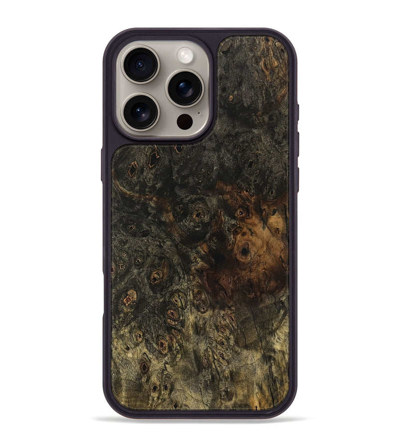 iPhone 16 Pro Max Wood Phone Case - Jailyn (Wood Burl, 729894)