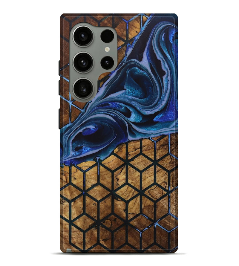 Galaxy S24 Ultra Wood Live Edge Phone Case - Alwine (Pattern, 729919)