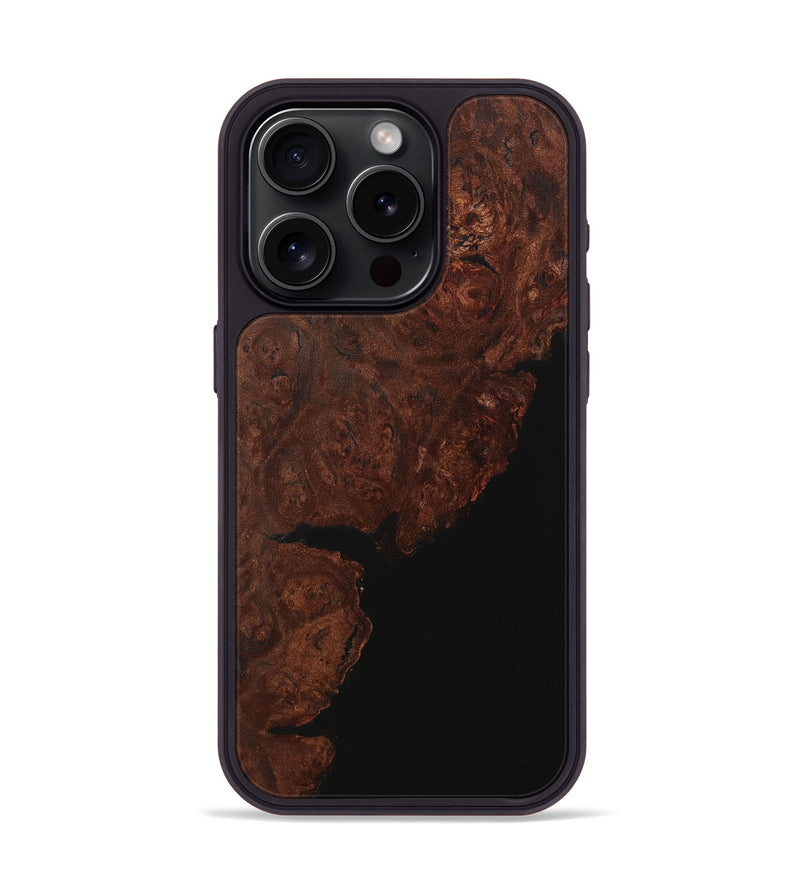 iPhone 15 Pro ResinArt Phone Case - Stace (Wood Burl, 730078)