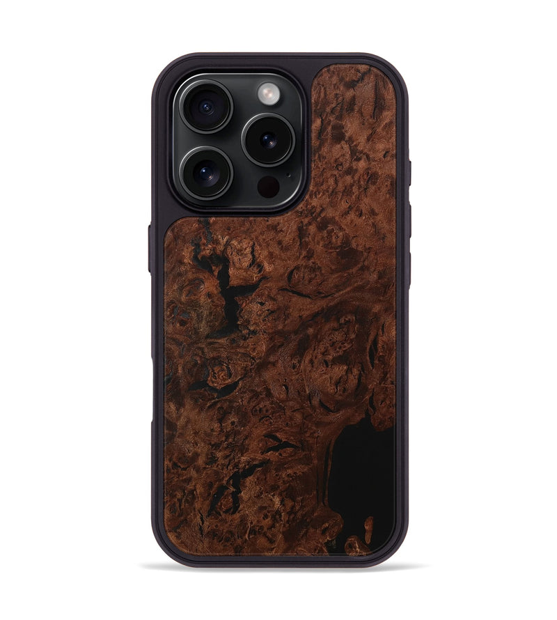 iPhone 16 Pro Wood Phone Case - Vahe (Wood Burl, 730092)