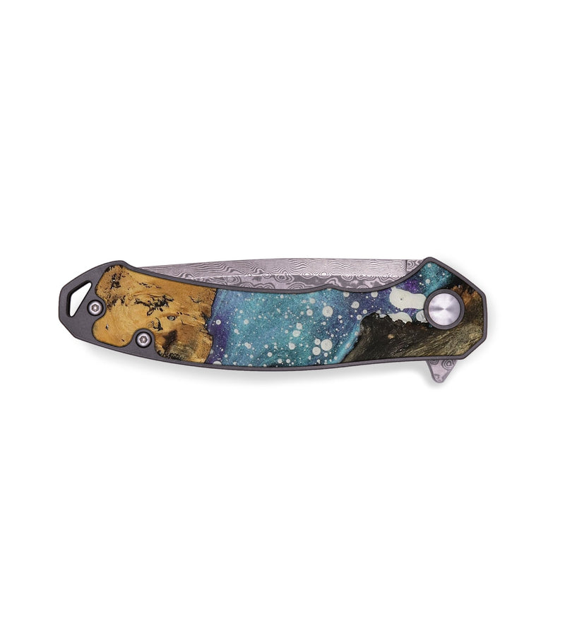 EDC Wood Pocket Knife - Dhiren (Cosmos, 730103)