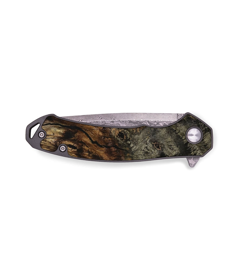 EDC Wood Pocket Knife - Kelci (Wood Burl, 730326)